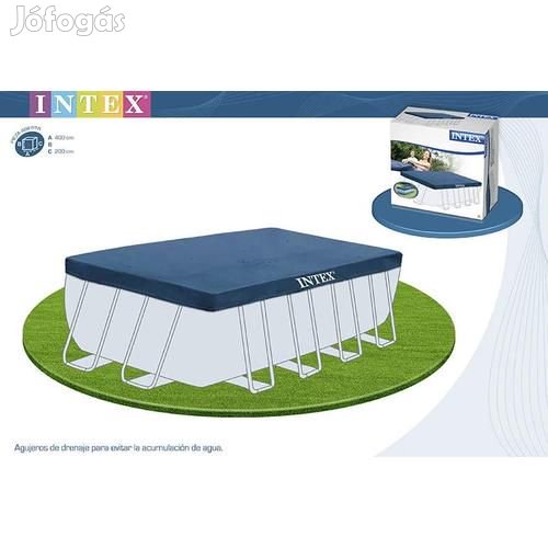 Takaró téglalap alakú 400 x 200 cm-es medencére INTEX 28037