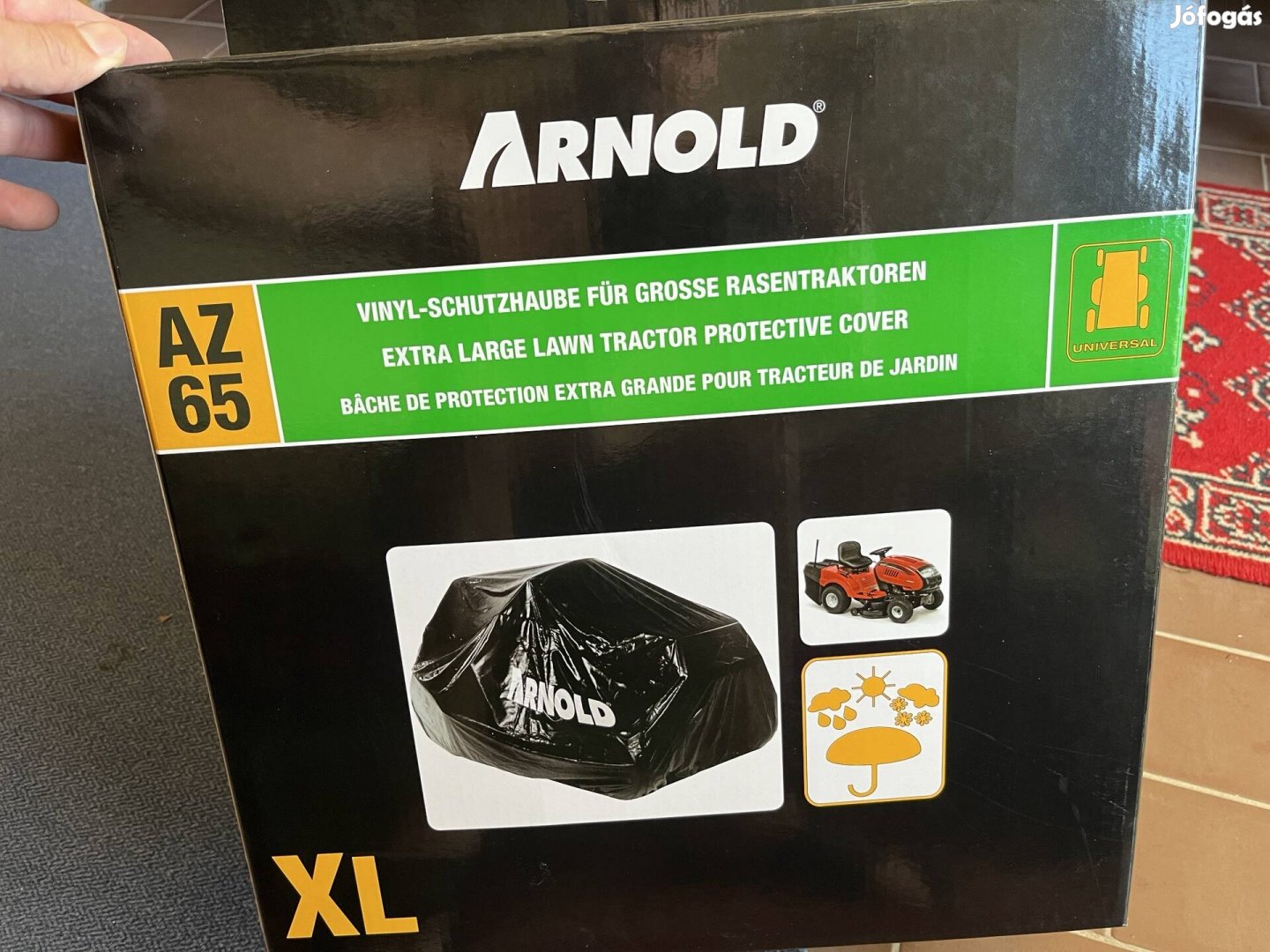 Takaróponyva kertitraktorhoz Arnold Az 65 XL