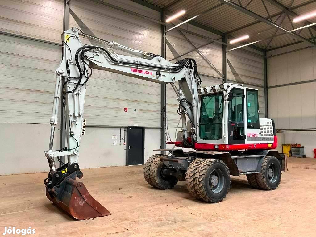 Takeuchi TB1160 W / 12500üó / Lízing 20%-tól