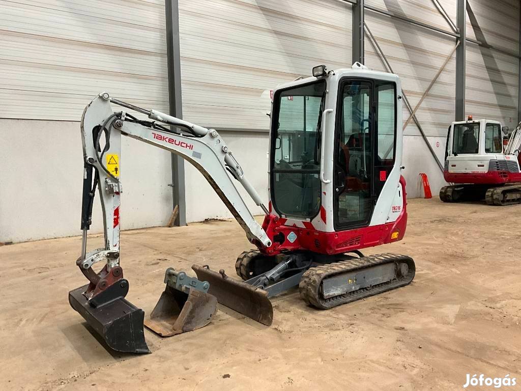 Takeuchi TB216 / 1830üó / 2db kanál / Lízing 20%-tól