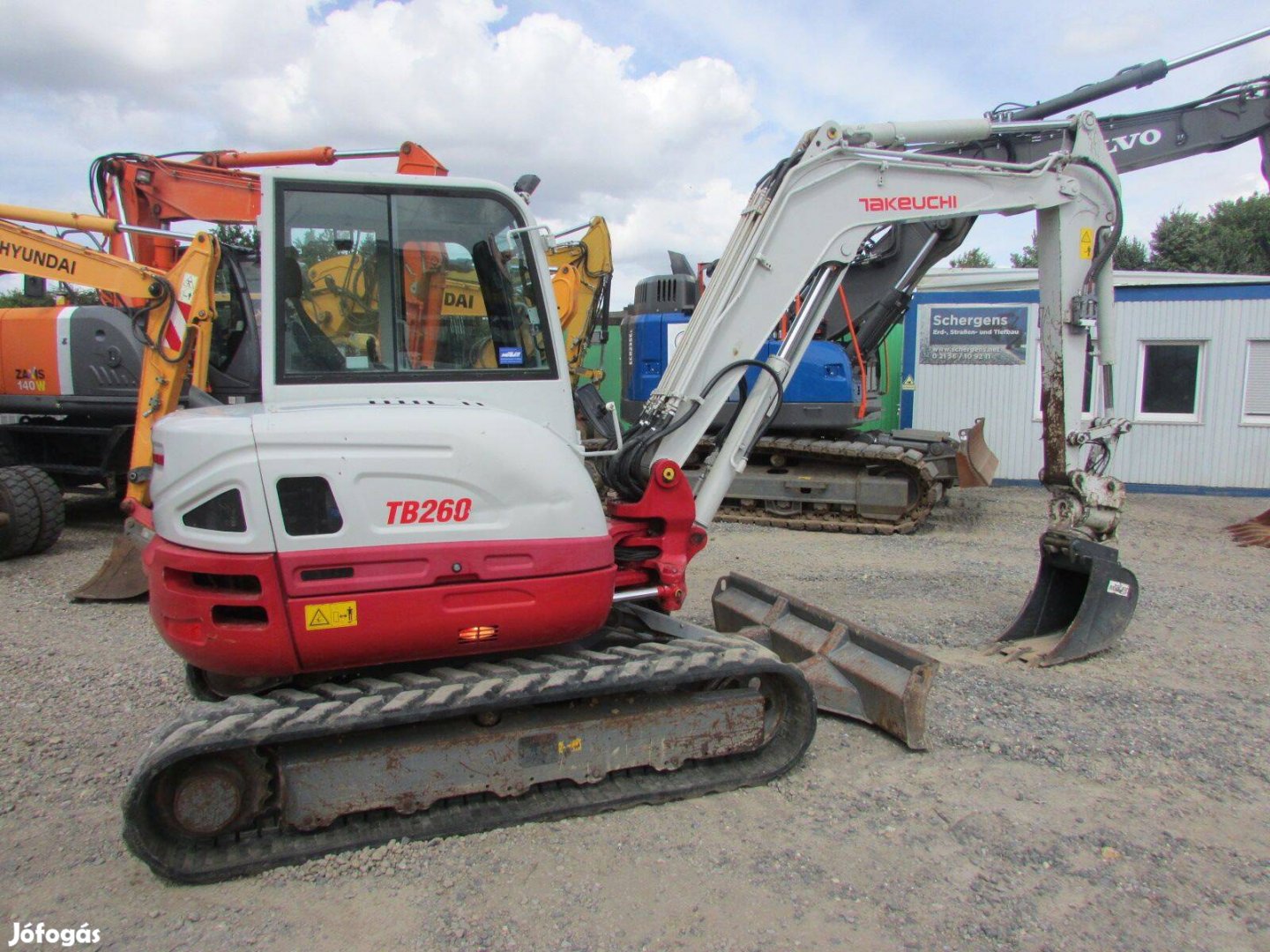 Takeuchi TB260 / 2 247 üzemóra/ Powertilt / Lízing 20%-tól