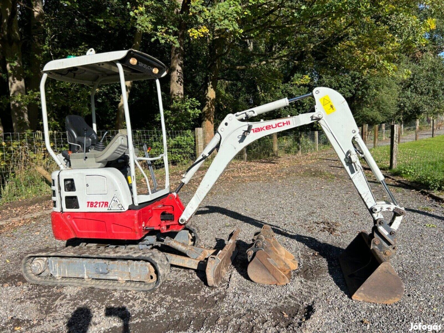 Takeuchi TBI722 mini kotrógép