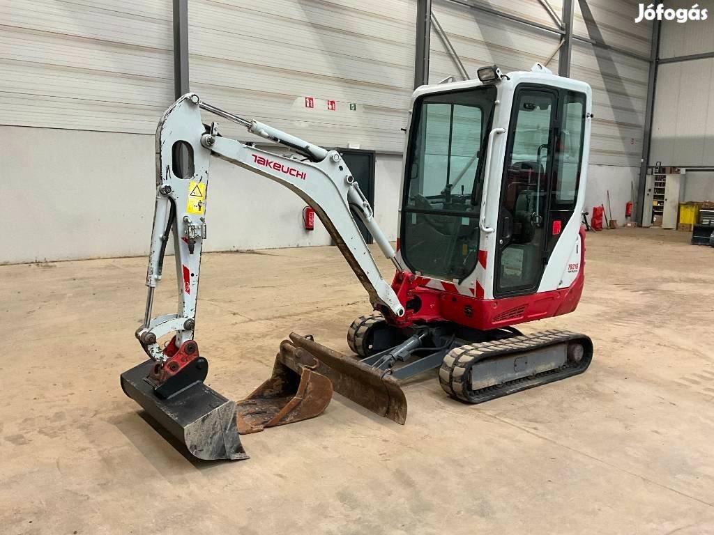 Takeuchi TB 216 Mini Kotró / 2.530 üzemóra / Lízing 20%-tól