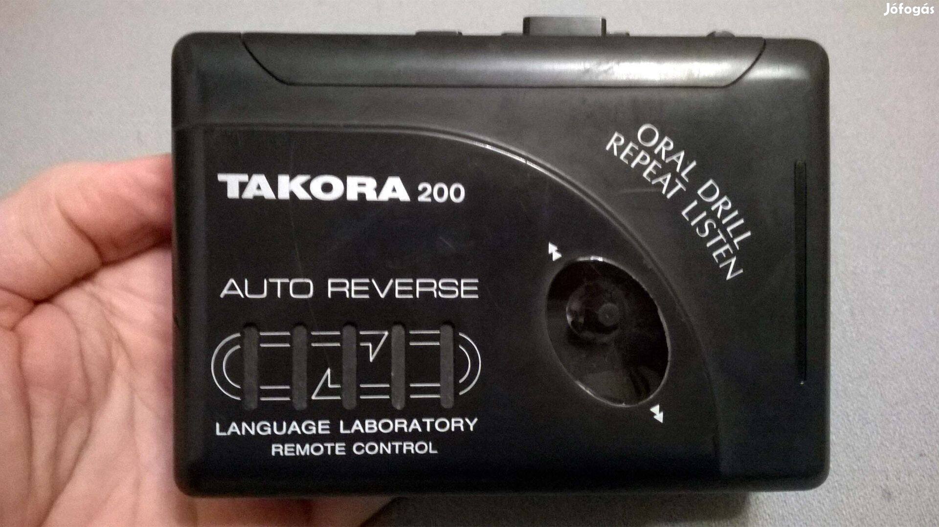 Takora 200, kazetta lejátszó walkman