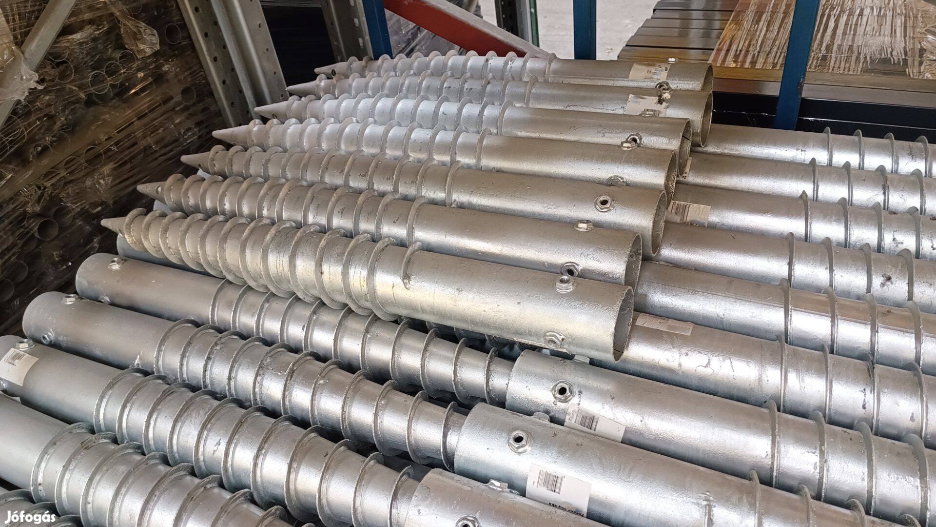 Talajcsavar, földcsavar, kerítés oszlop talaj csavar - 60 mm