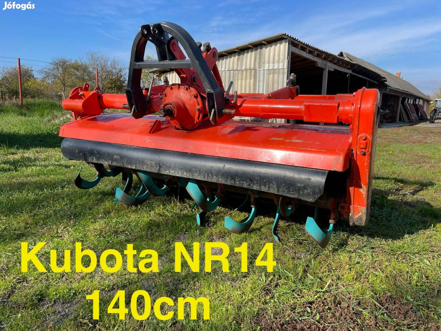 Talajmaró 140cm yanmar iseki kubota carraro goldoni mitsubishi agt ls