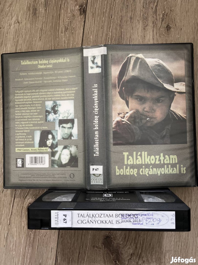 Találkoztam boldog cigányokkal is vhs 