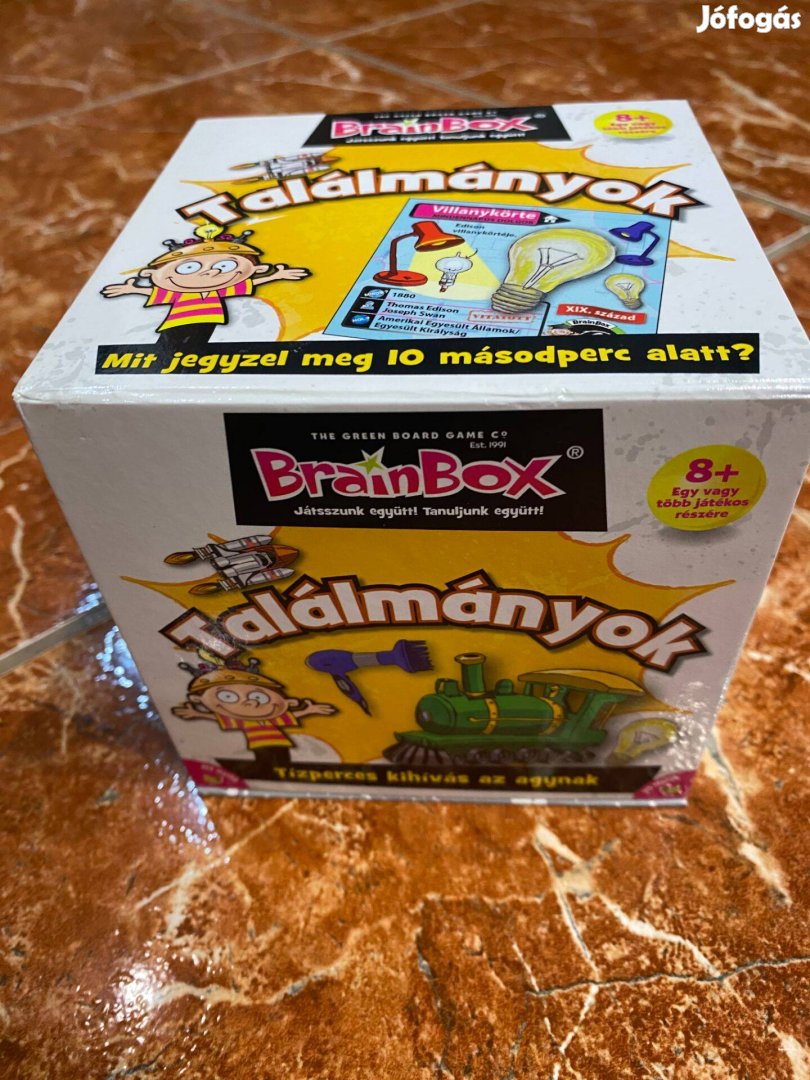 Találmányok társas (Brainbox) 8 éves kortól