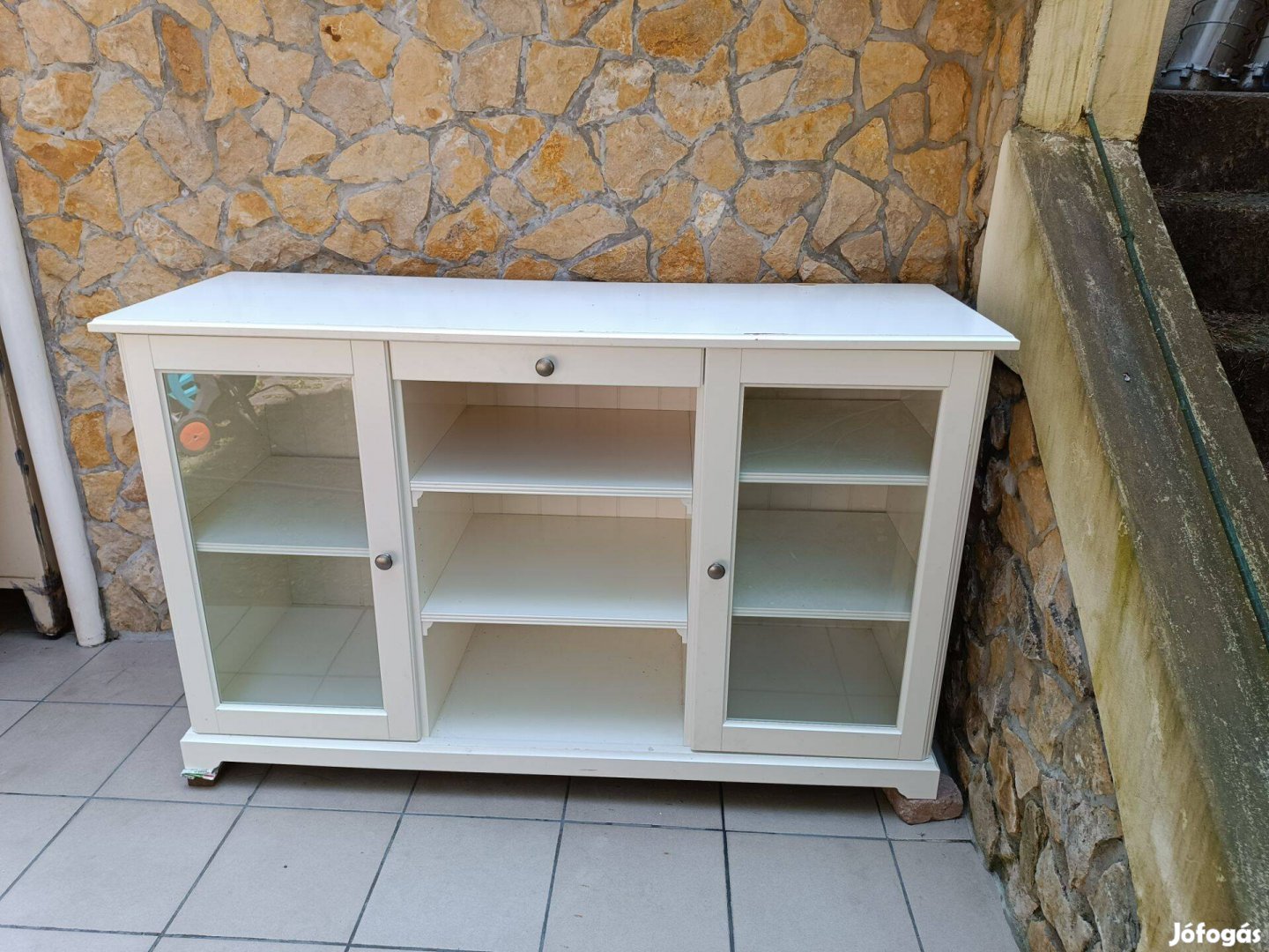 Tálalószekrény IKEA fehér