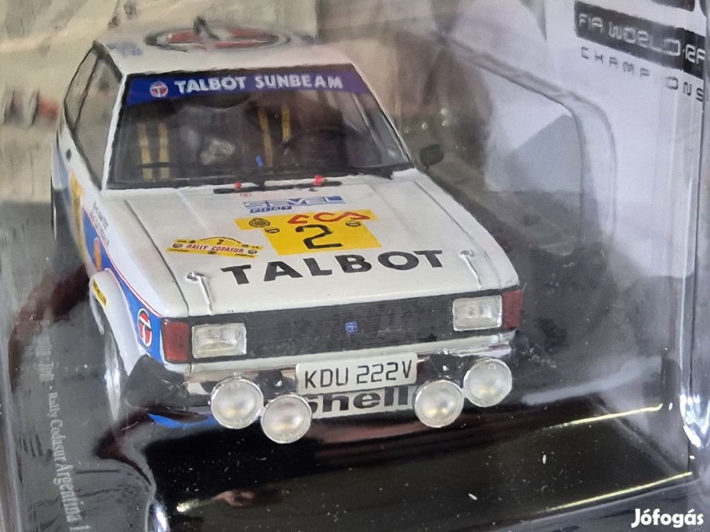 Talbot Sunbeam Lotus #2 (1981) - G. Freyuelin - J. Todt -  Edicola -