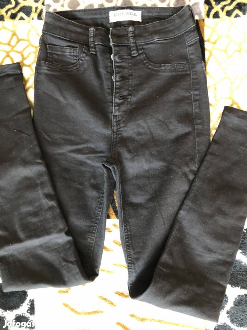 Tally Weijl fekete nadrág 34-es méret