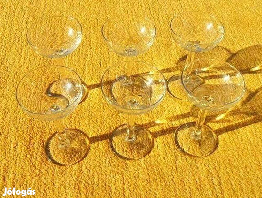 Talpas pohár, feles üveg pohár készlet