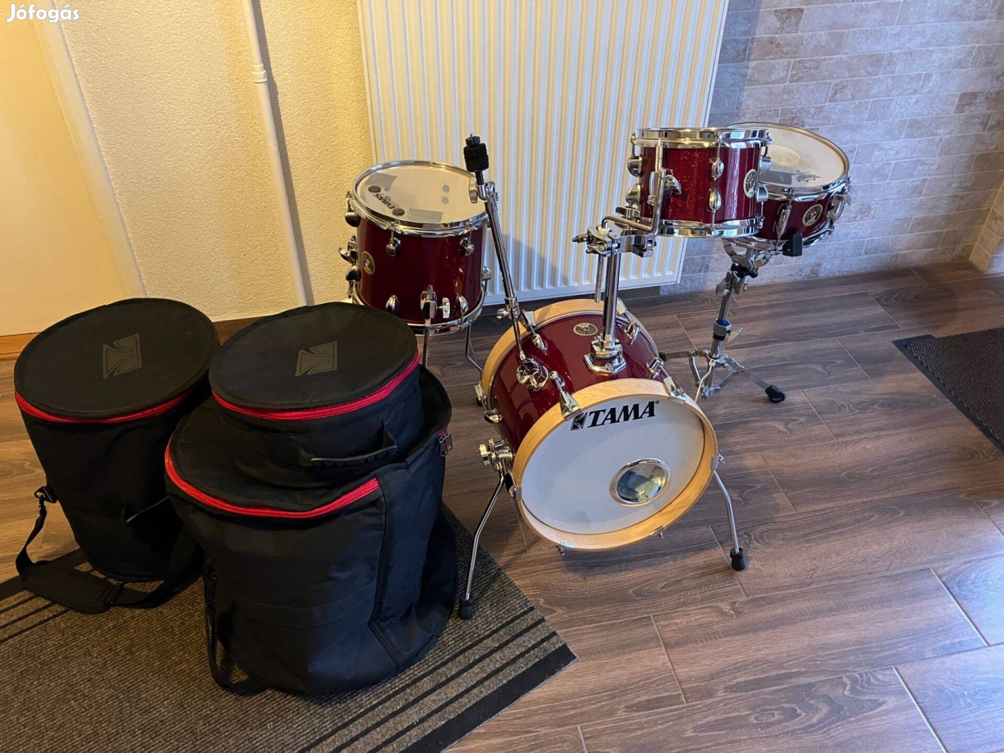 Tama Club Jam Flyer dobfelszerelés, tokkal