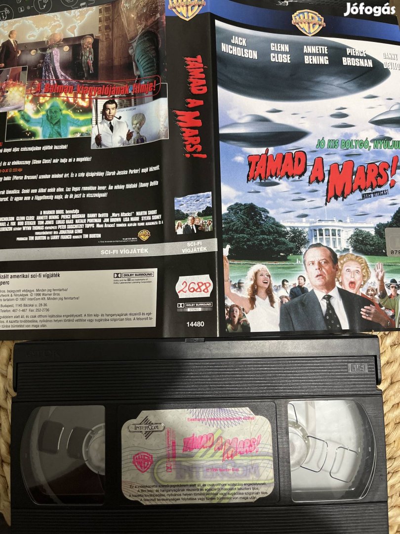 Támad a Mars vhs