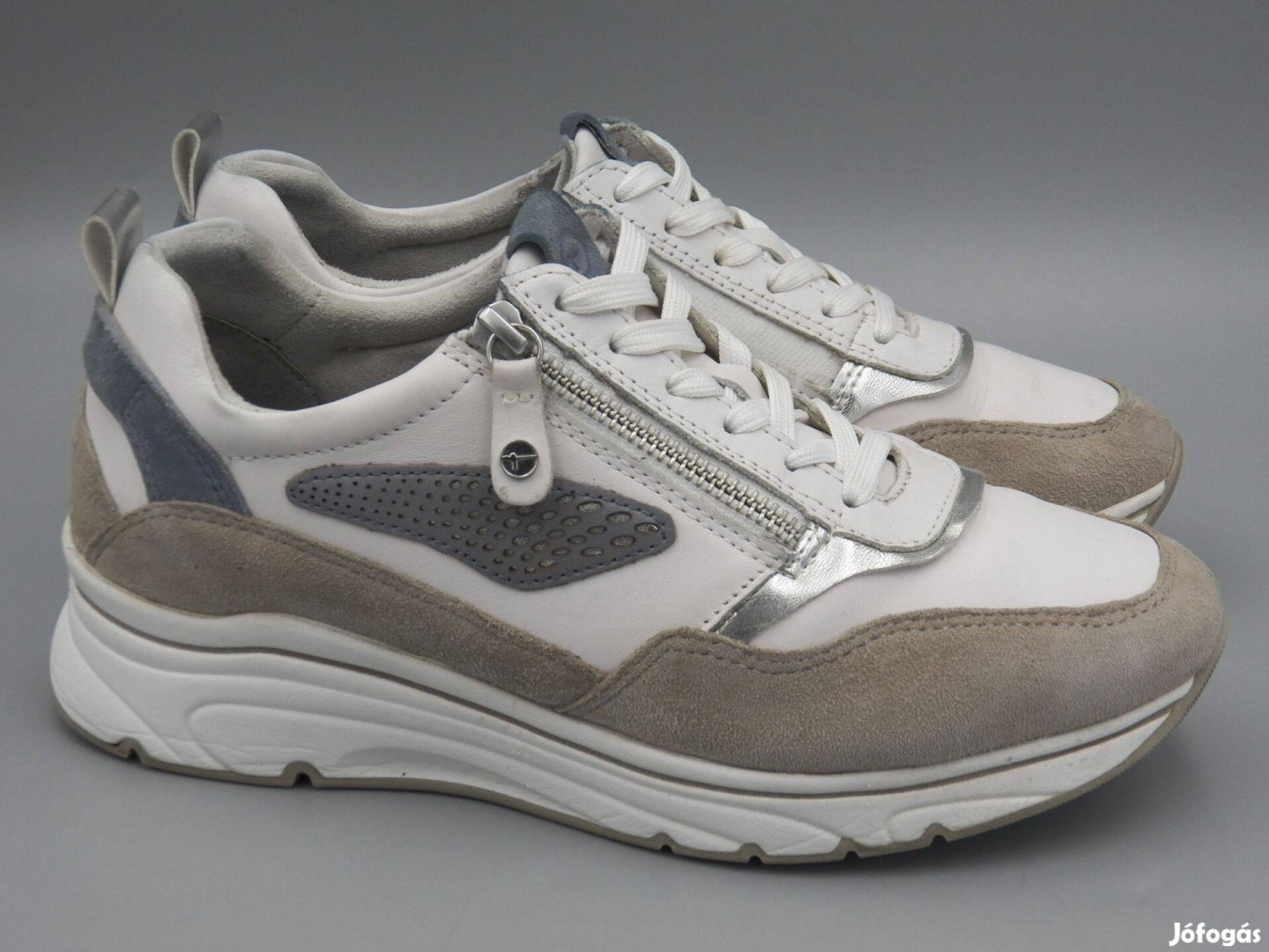 Tamaris Purerelax bőr sneaker, 39 -es