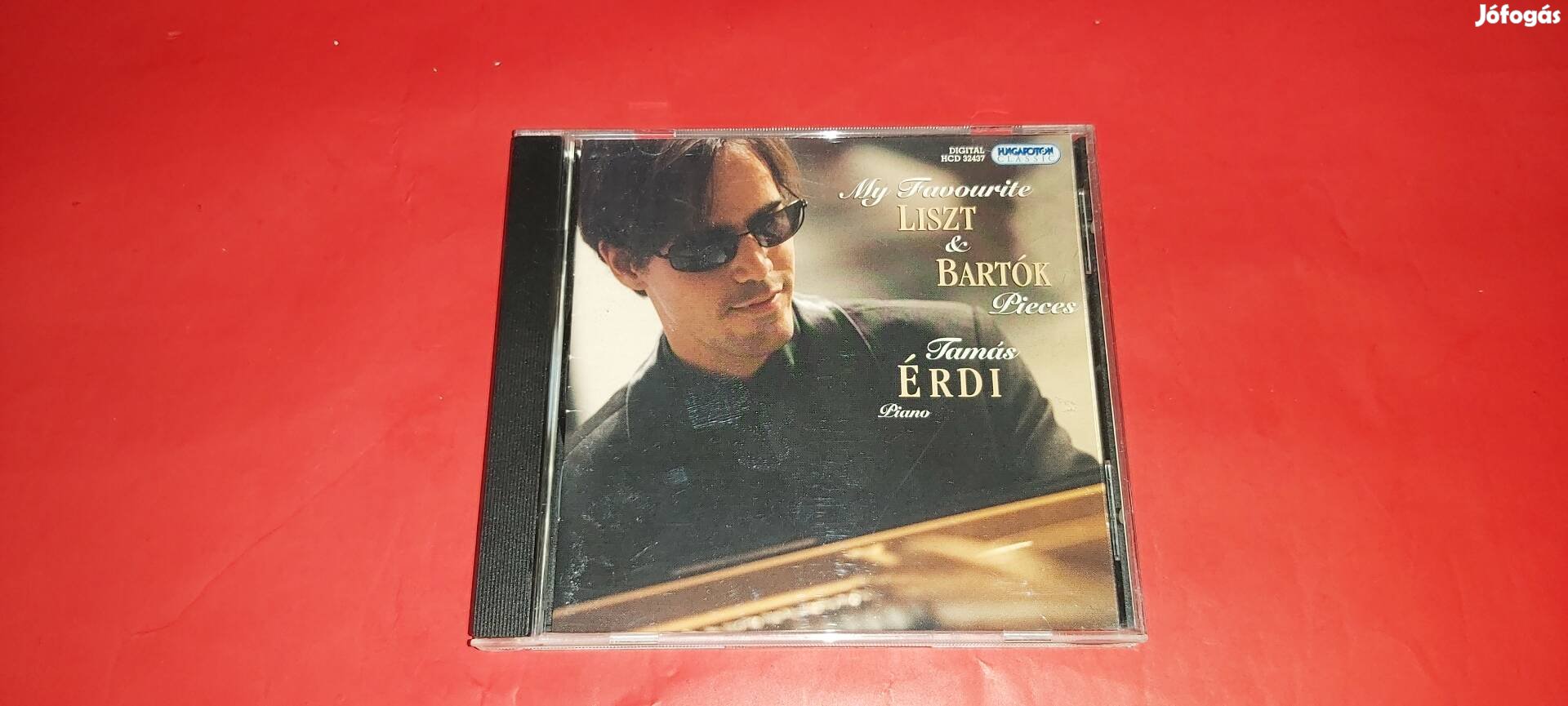 Tamás Érdi My favorite Liszt&Bartók Cd 2004 Hungaroton