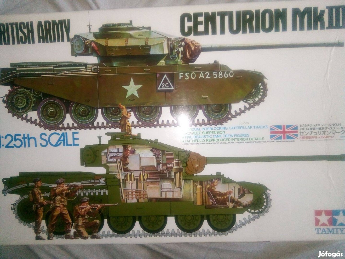 Tamiya British Army Centurion Mk III makett