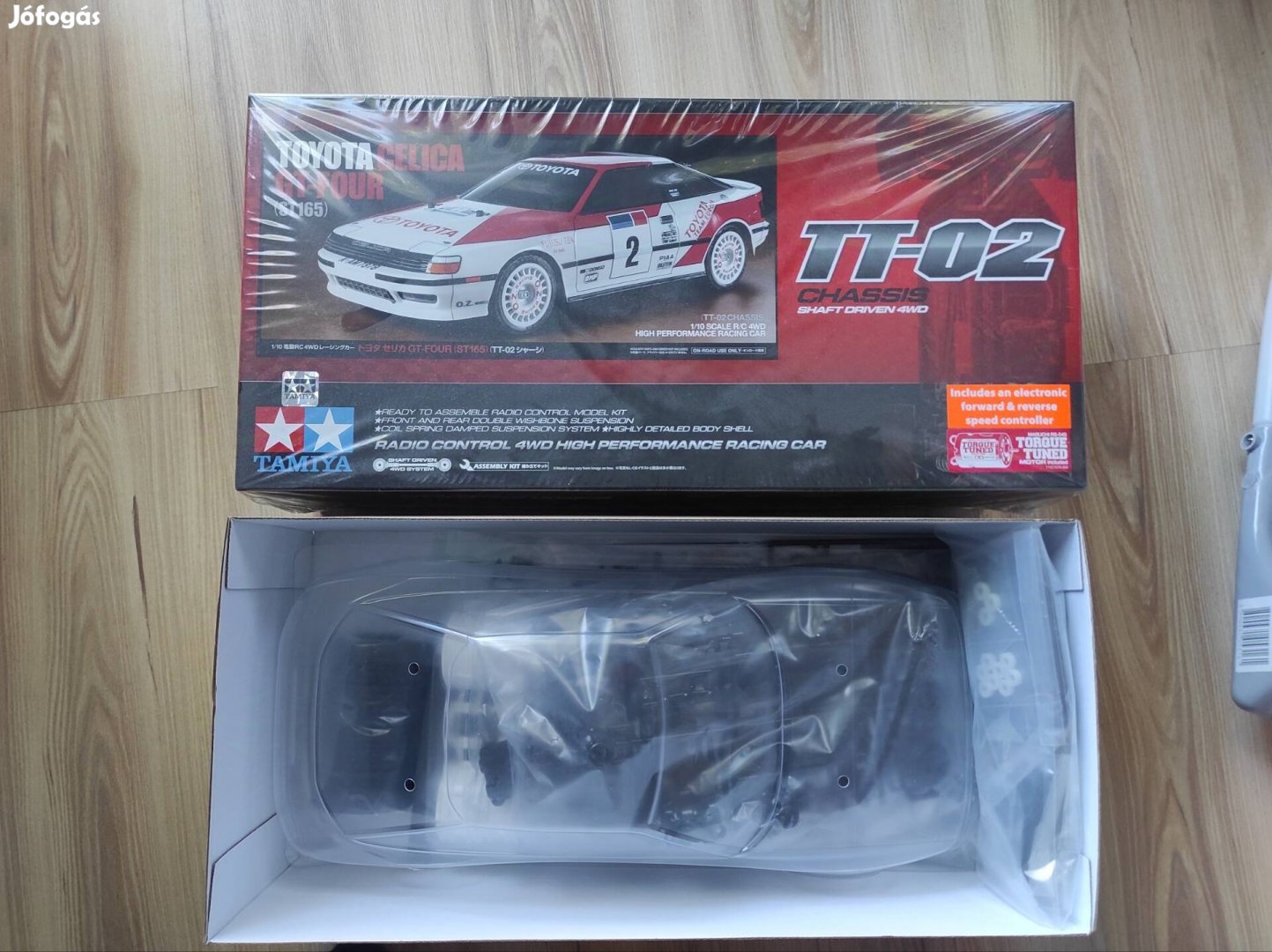 Tamiya TT 02 Toyota távirányítós autó 