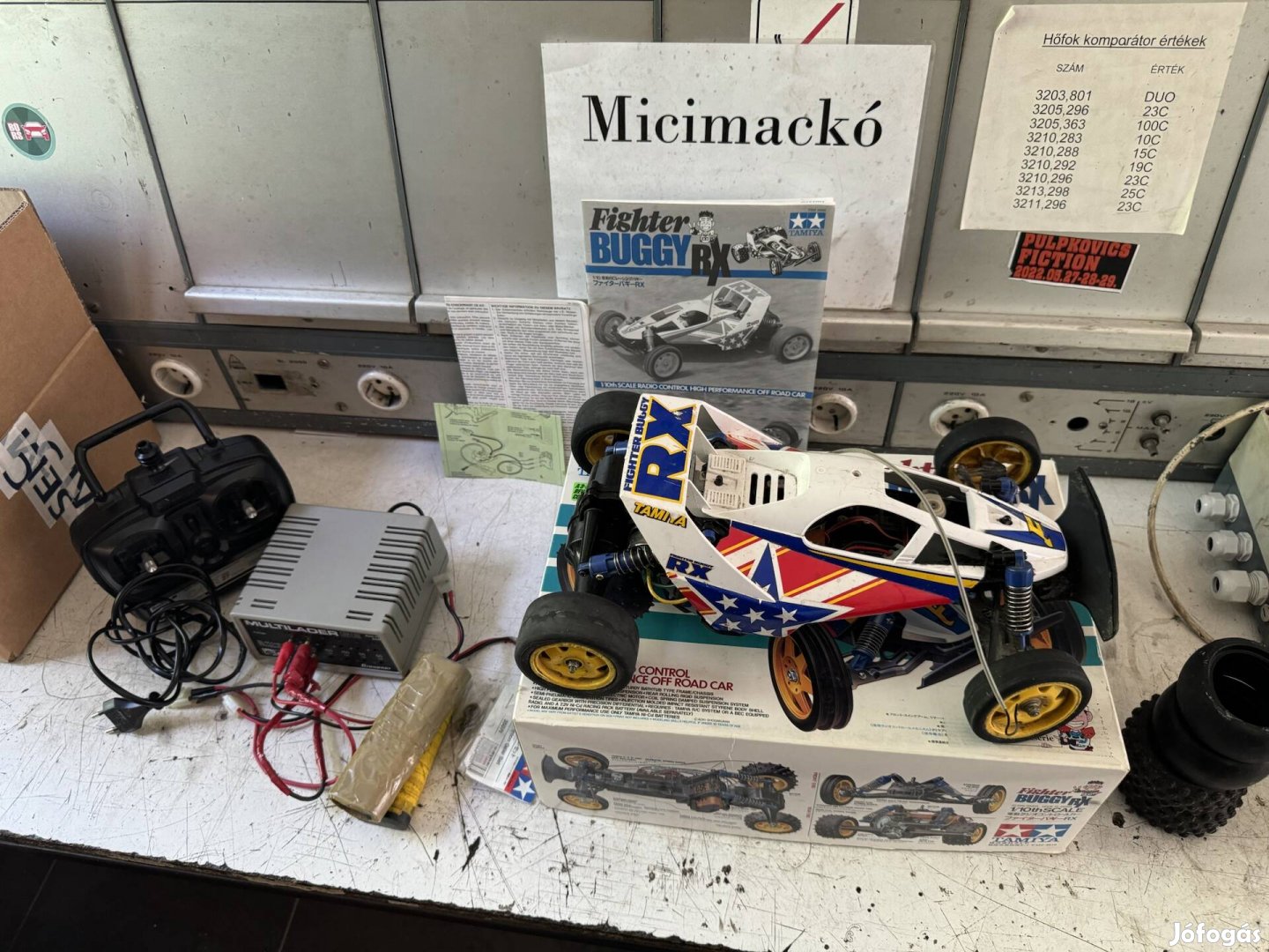 Tamiya ex fighter rc távirányitos autó 