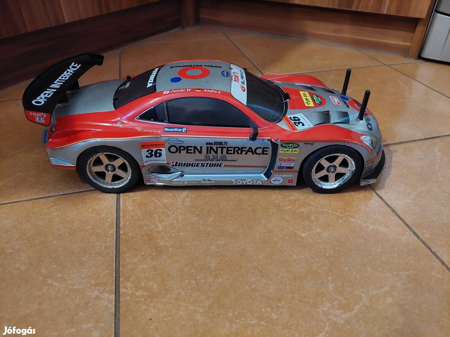 Tamiya lexus Ta-05 rc taviranyitos auto