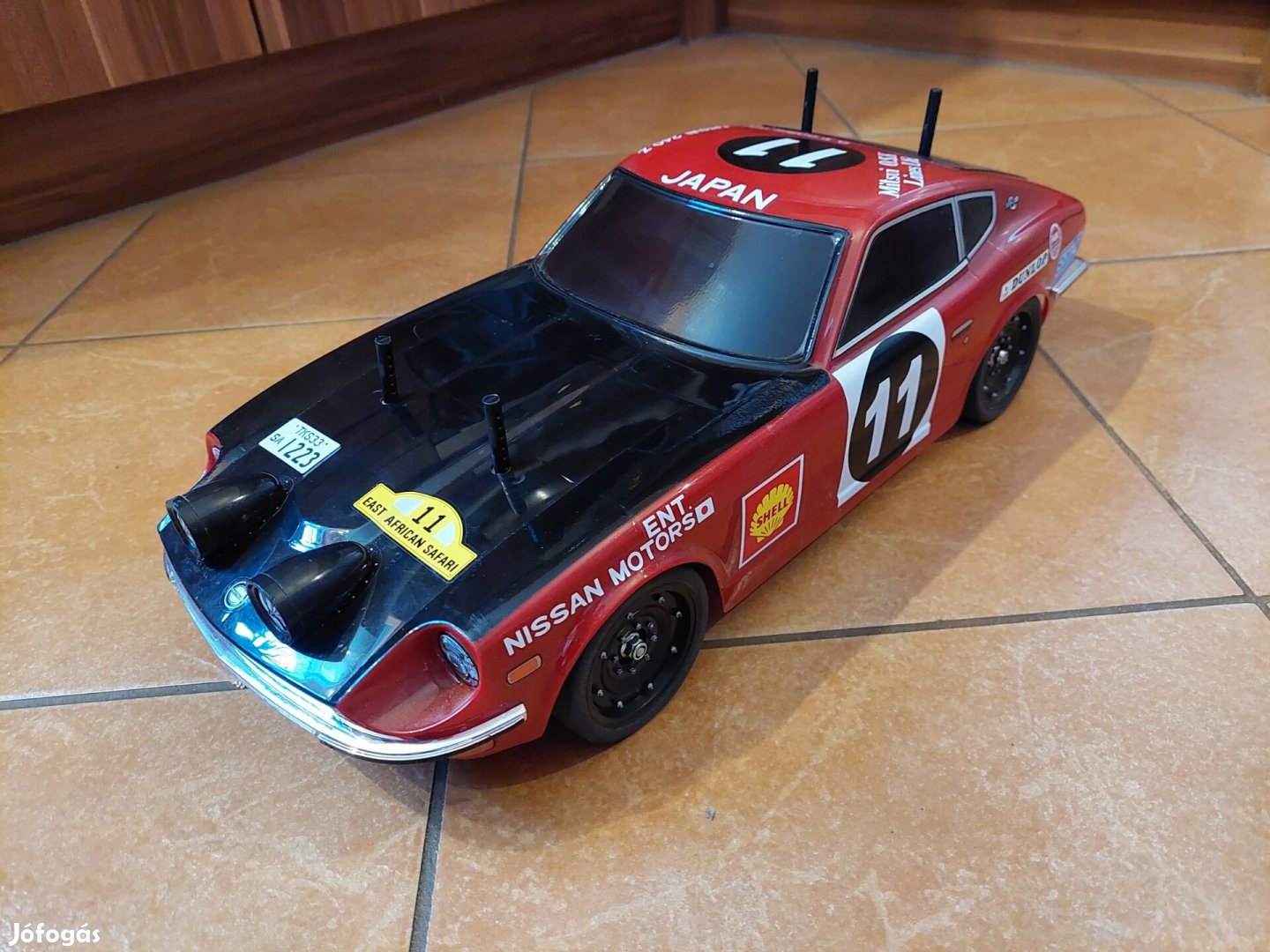 Tamiya tt-01 rc taviranyitos auto Datsun z 240