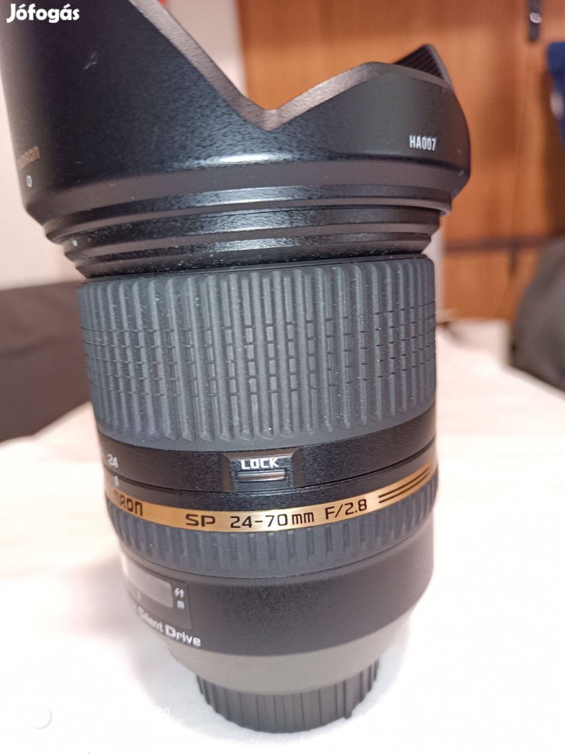 Tamron 24-70mm Ultrasonic Silent Drive objektív fix 2,8 fókusszal