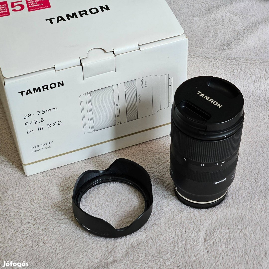 Tamron 28-75mm F/2.8 Di III RXD zoom objektív A036SF 28-75 2.8 28-75/2
