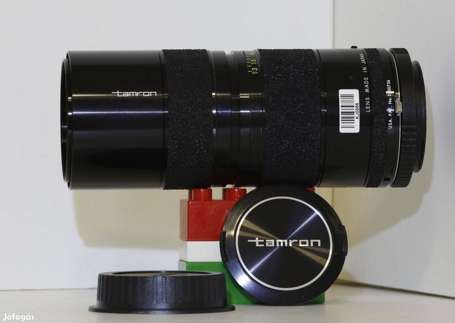 Tamron 85-210mm f4.5 manuális objektív Canon EF csatlakozással