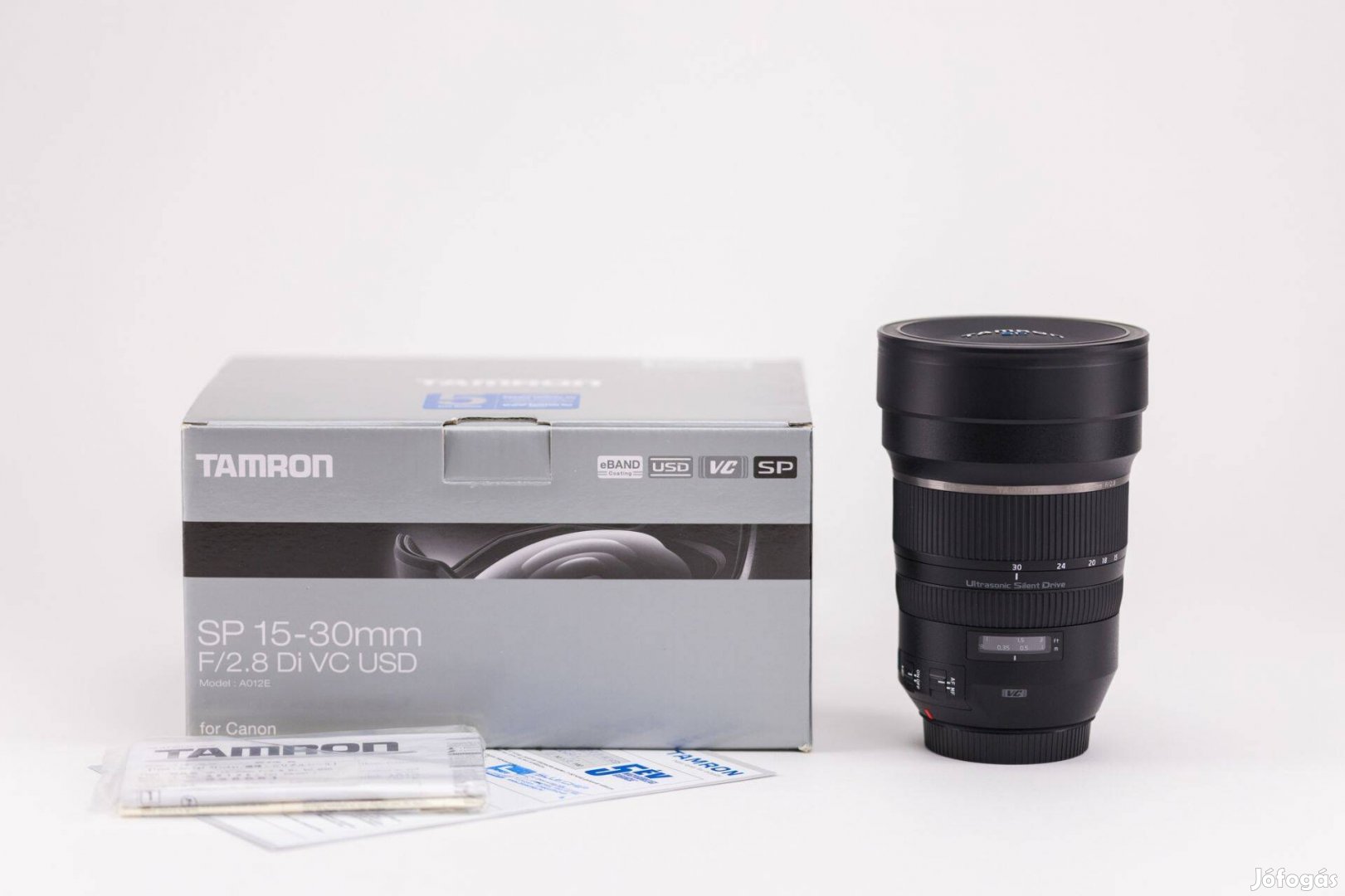 Tamron SP 15-30mm F/2.8 objektív Canon gépekre, karcmentes, újszerű!