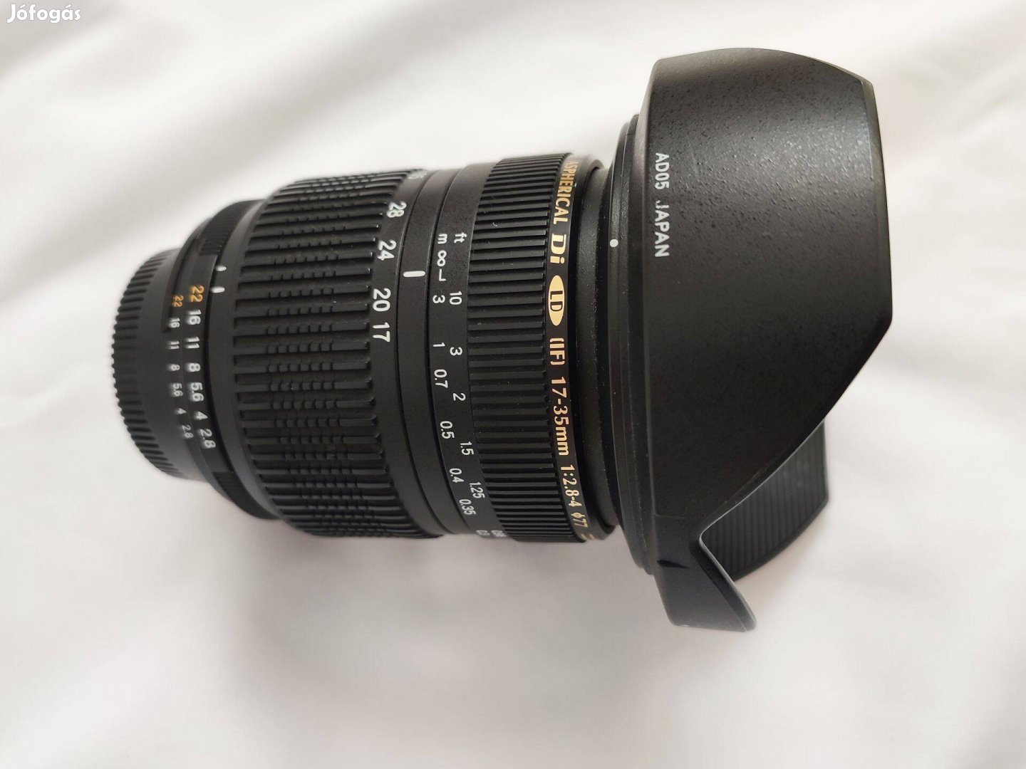 Tamron SP AF 17-35 mm  f 2.8-4-es nagy látószögű optika Nikon
