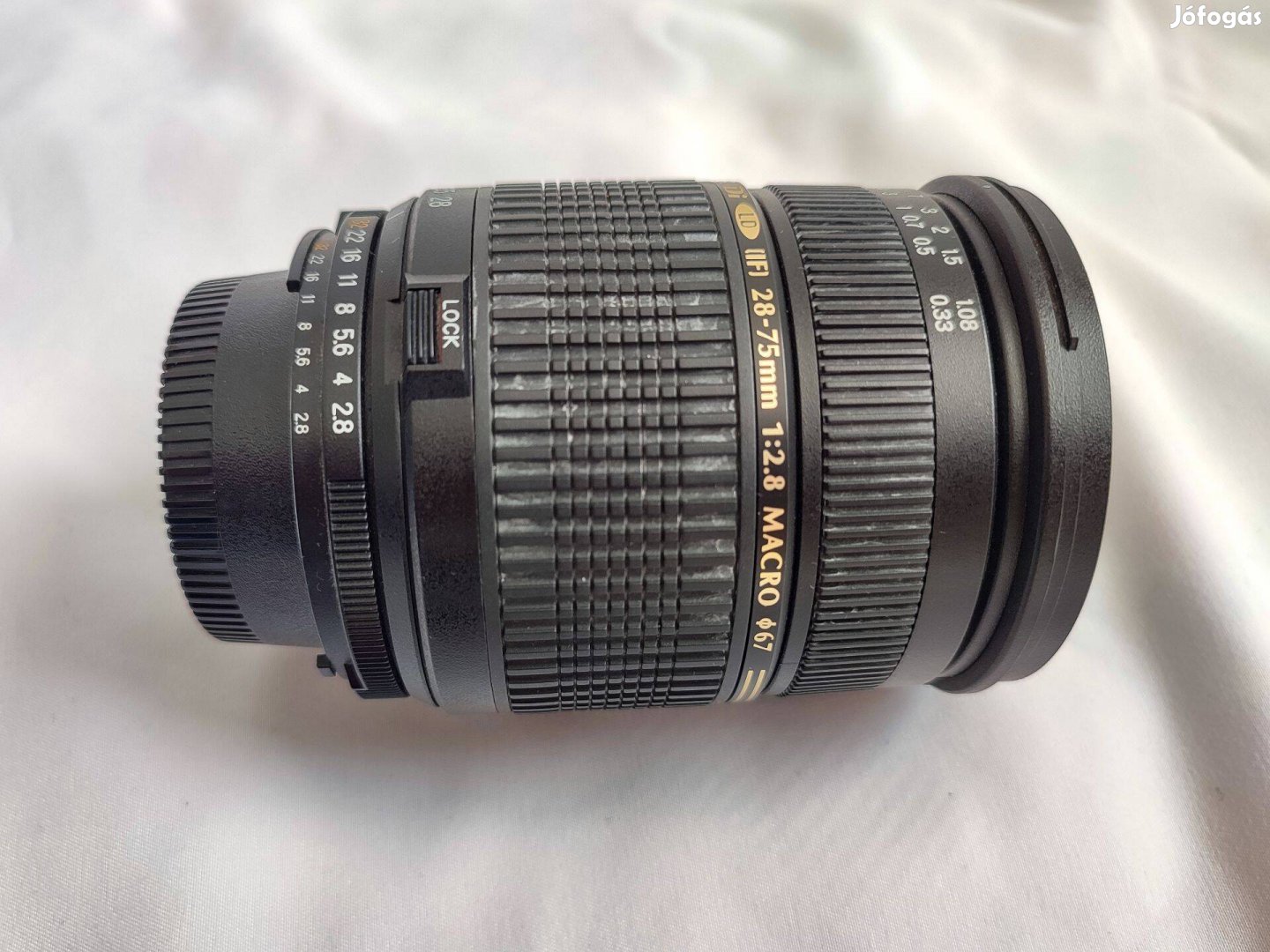 Tamron SP AF 28-75 mm f 2.8 zoom objektív Nikonhoz