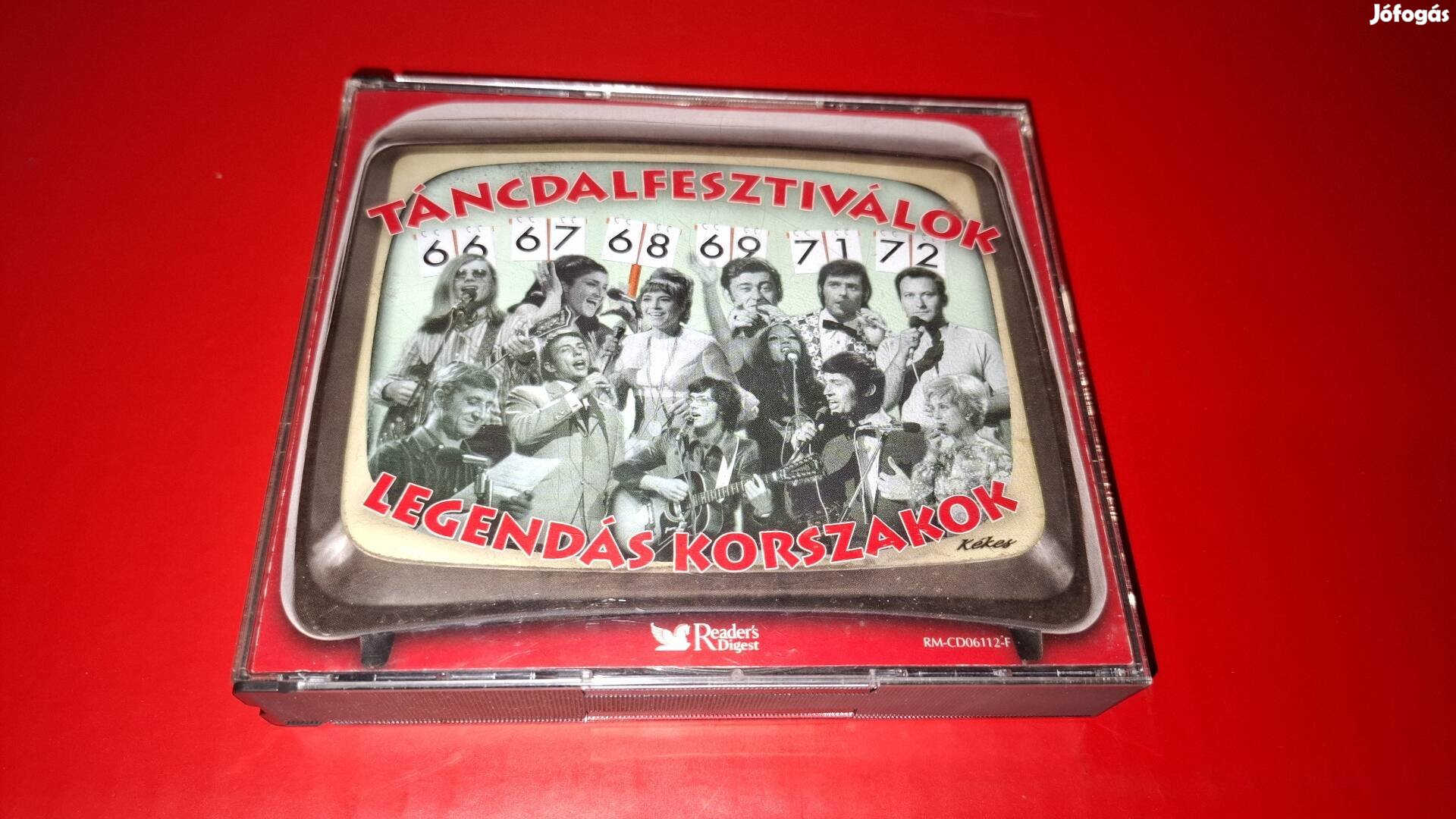 Táncdalfesztiválok Legendás korszakok 6 × Cd box 2006