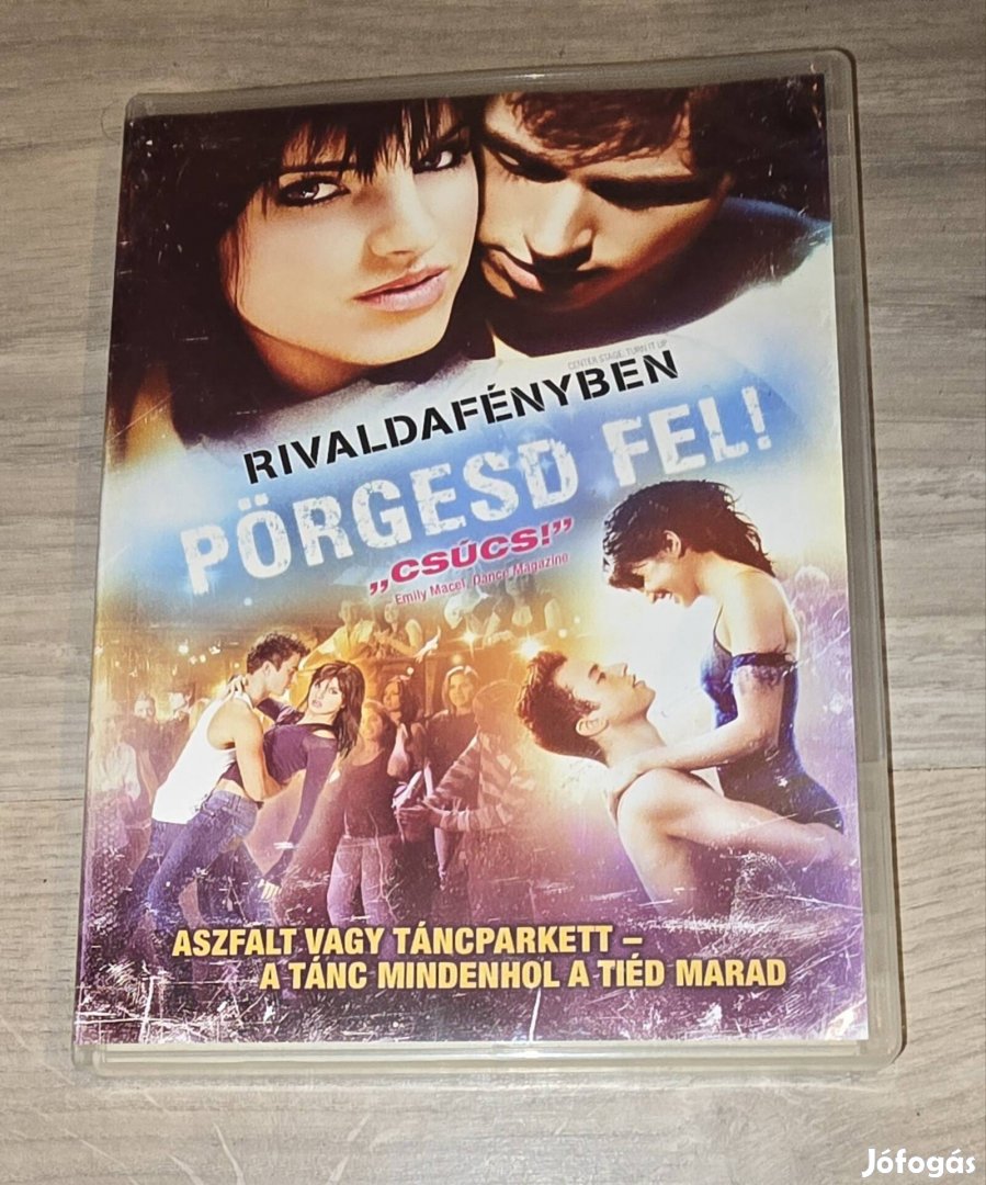 Táncfilm kollekció:Rivaldafényben/Streetdance/Step up,stb