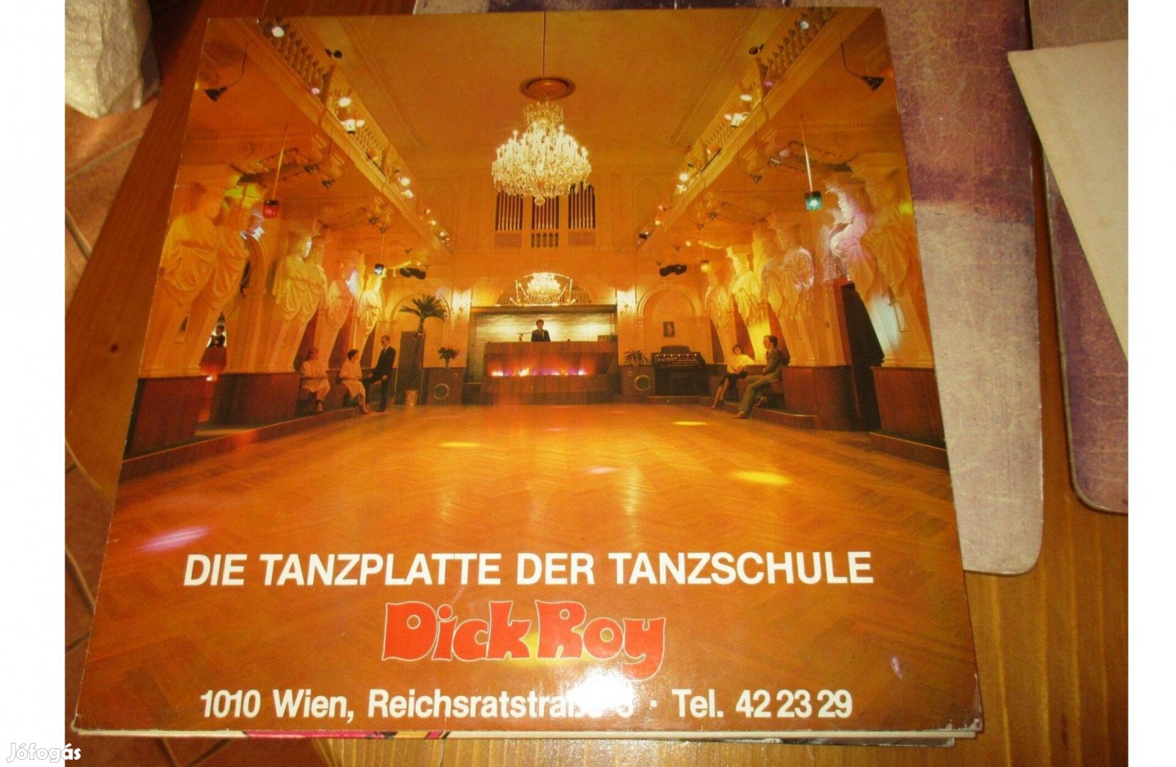 Tánciskola Dick Roy bakelit hanglemez eladó