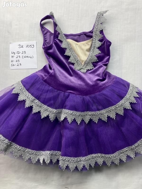 Táncos jelmez, tánc ruha, balett ruha, balett jelmez, új