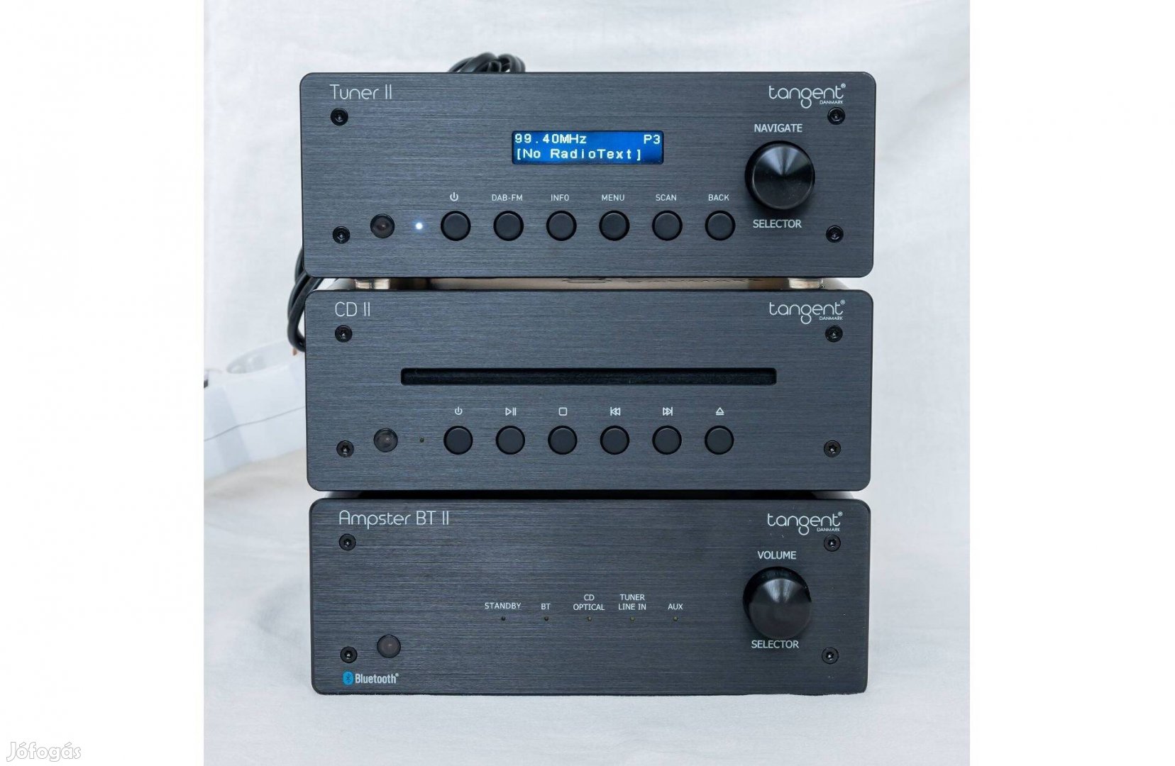 Tangent Ampster BT II + Tangent CD II + Tangent Tuner II 3 részes HiFi