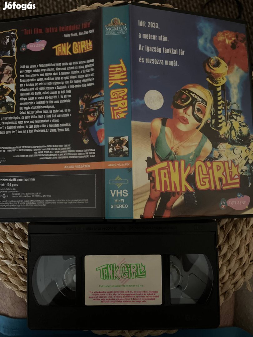 Tank girl vhs 