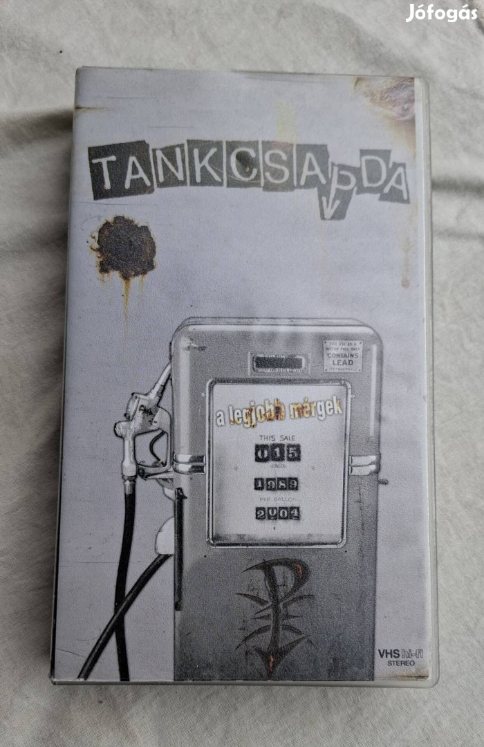 Tankcsapda A legjobb mérgek VHS kazetta