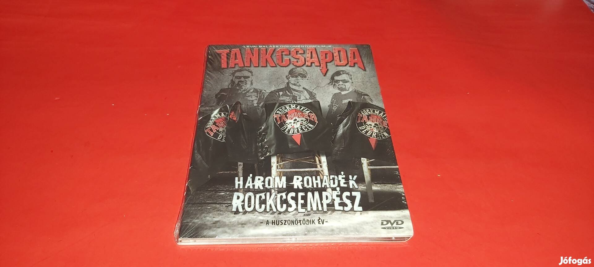 Tankcsapda Három Rohadék Rockcsempész Dvd 2016 Új