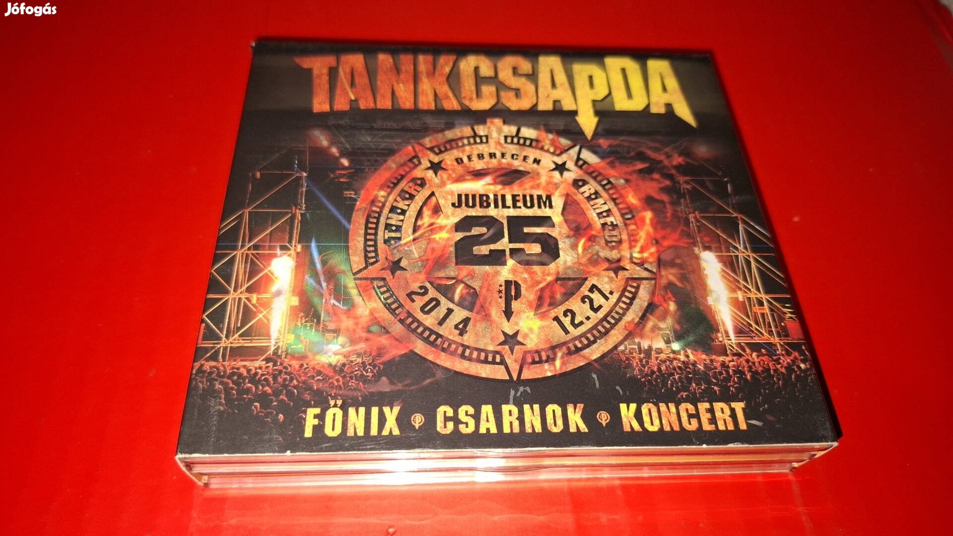 Tankcsapda Jubileum 25 Főnix Csarnok koncert 2 Cd 2 Dvd