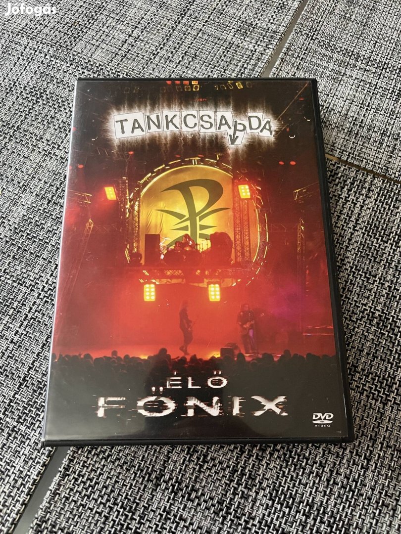 Tankcsapda eredeti zenei DVD koncertfelvétel 