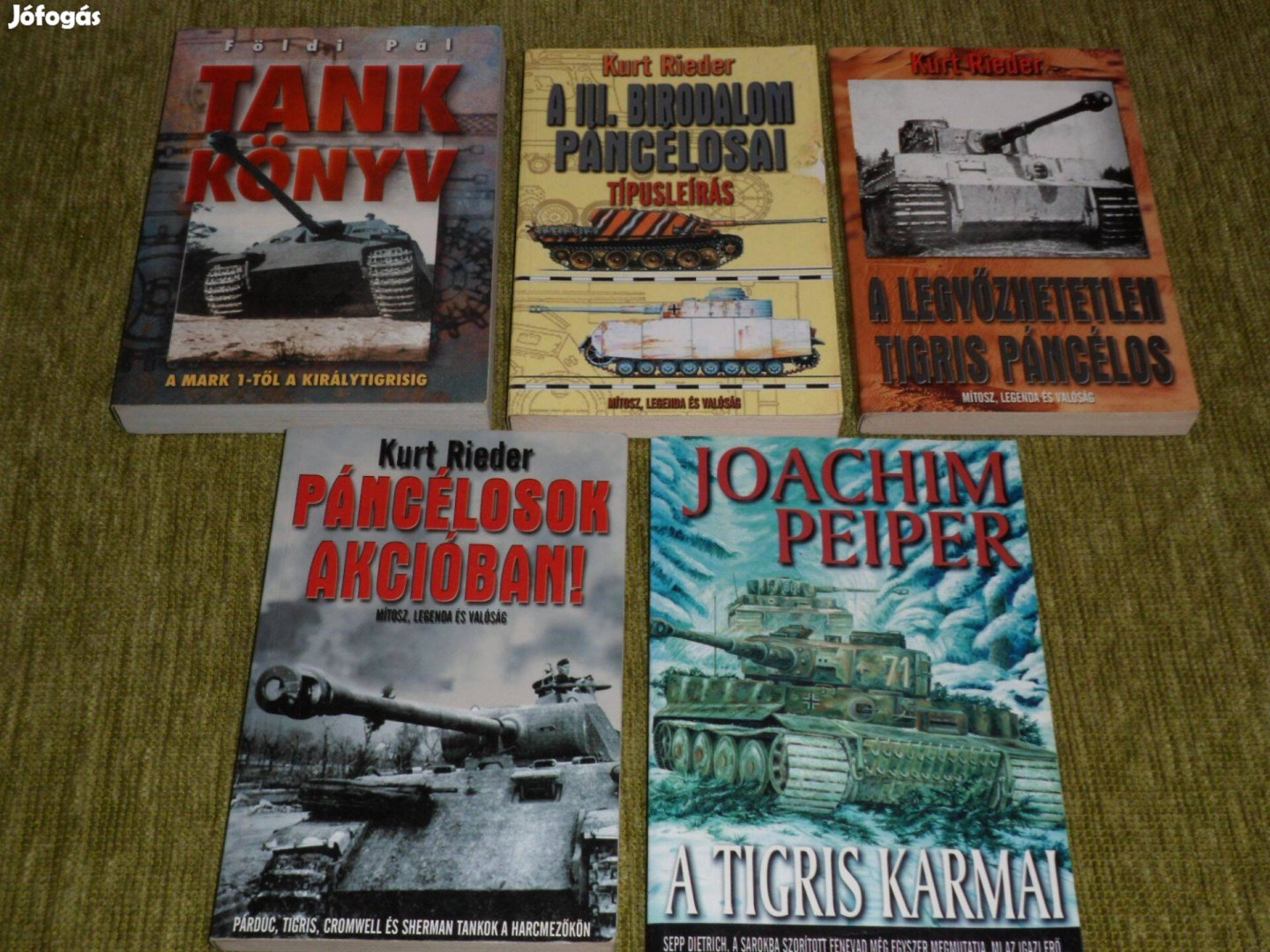 Tankkönyv + Német páncélosok (Tigris) + Páncélosok akcióban