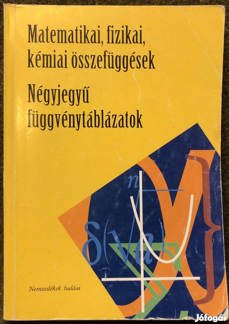 Tankönyv Matematika-fizika-kémia összefüggések Nemzedékek