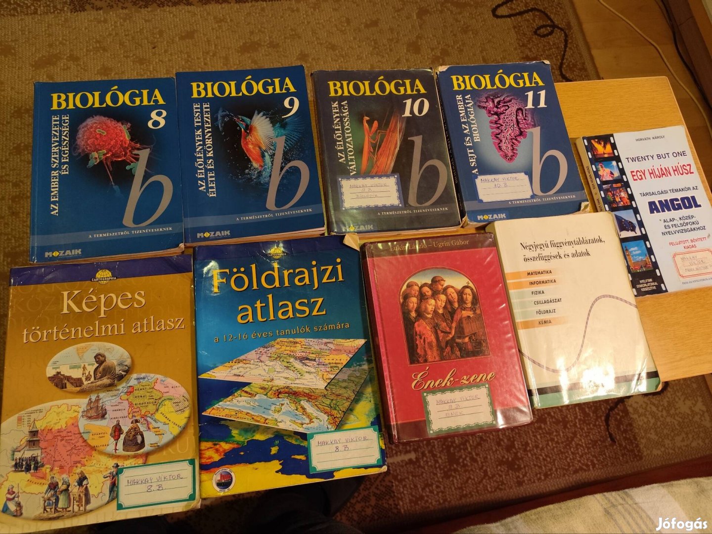 Tankönyv csomag középiskolásoknak