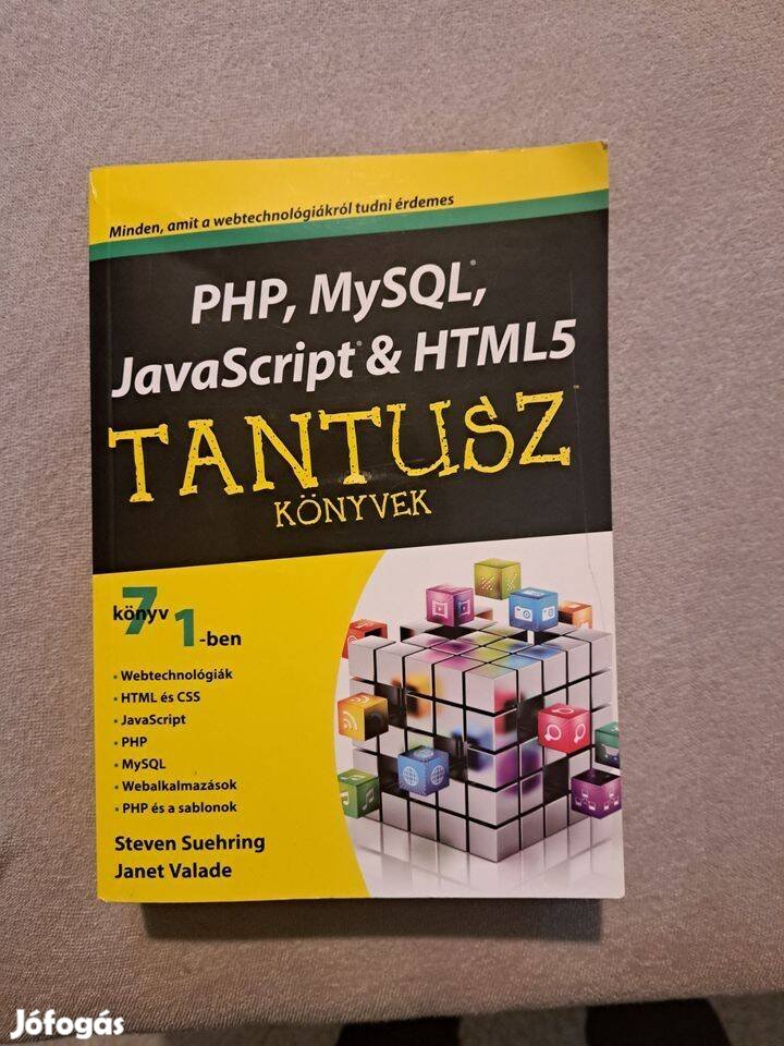Tantusz könyvek - PHP, Mysql & Javascript & HTML