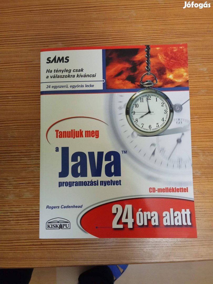 Tanuljuk meg a Java programozási nyelvet 24 óra alatt