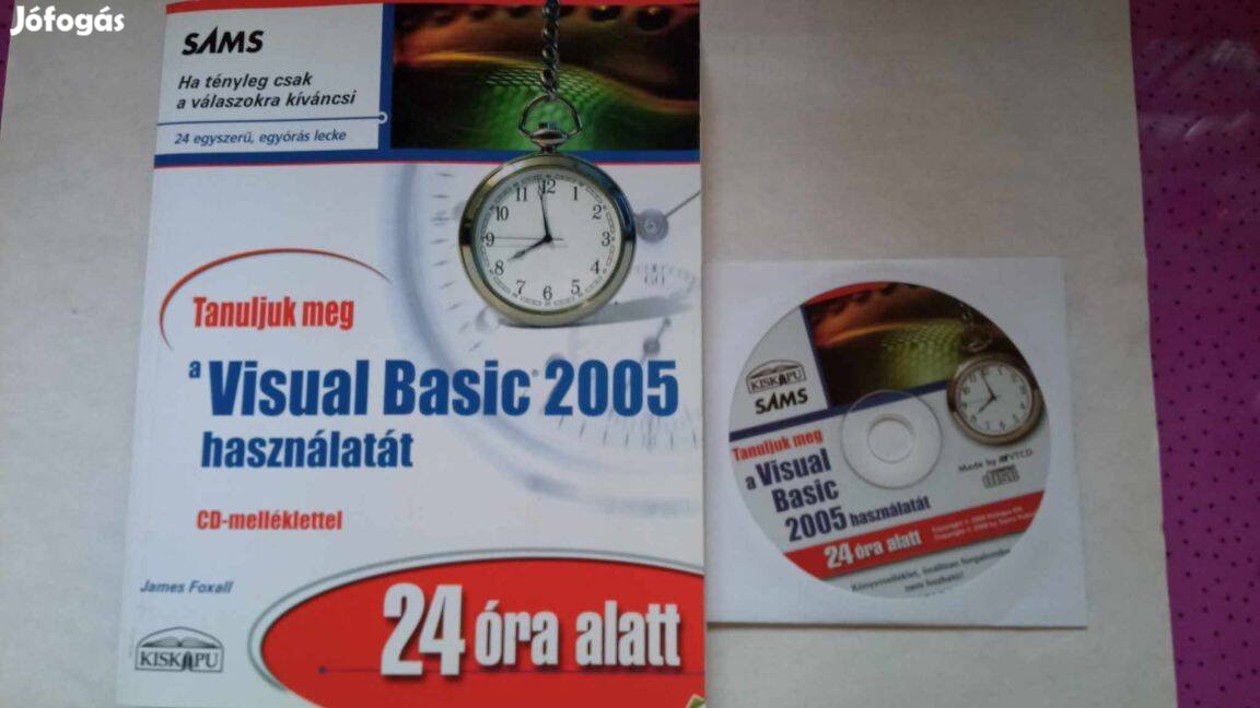 Tanuljuk meg a Visual Basic használatát CD vel 1000 Ft