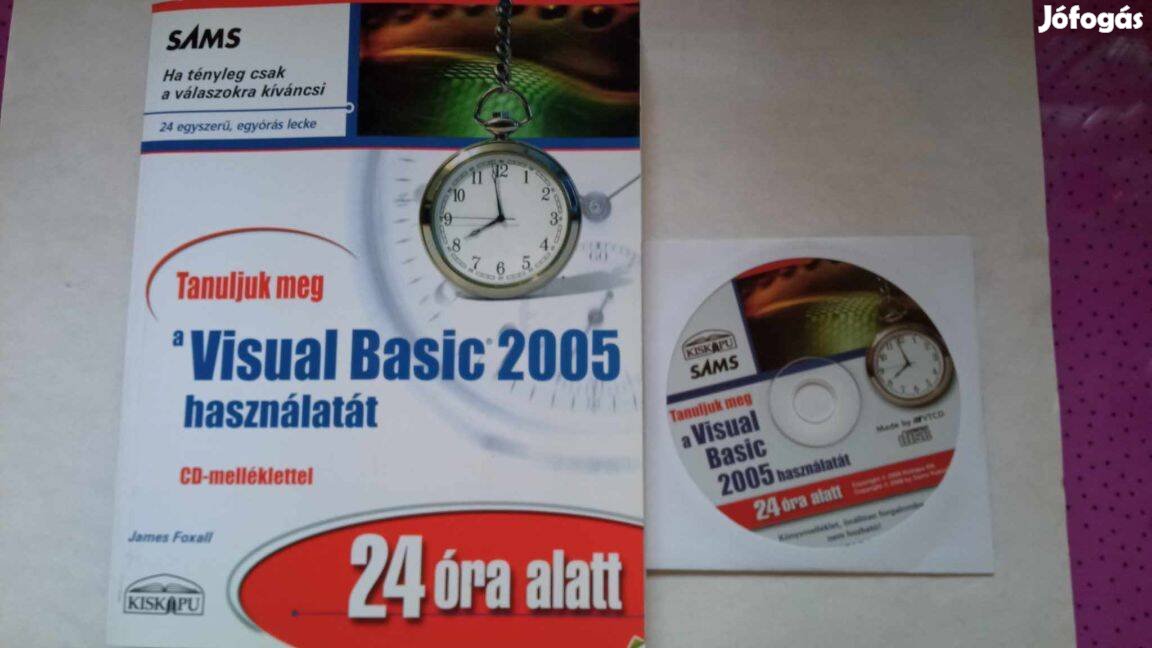 Tanuljuk meg a Visual Basic használatát CD vel 800 Ft