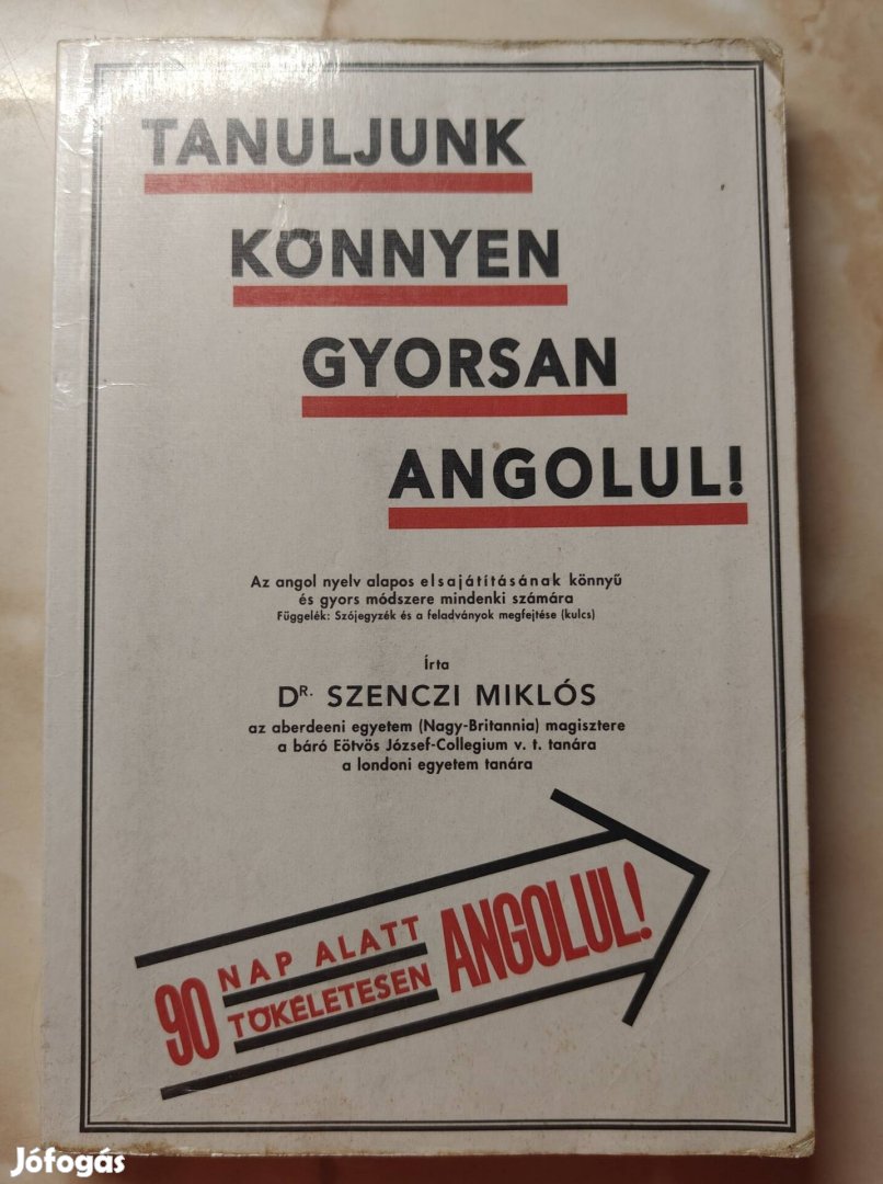 Tanuljunk könnyen, gyorsan angolul!