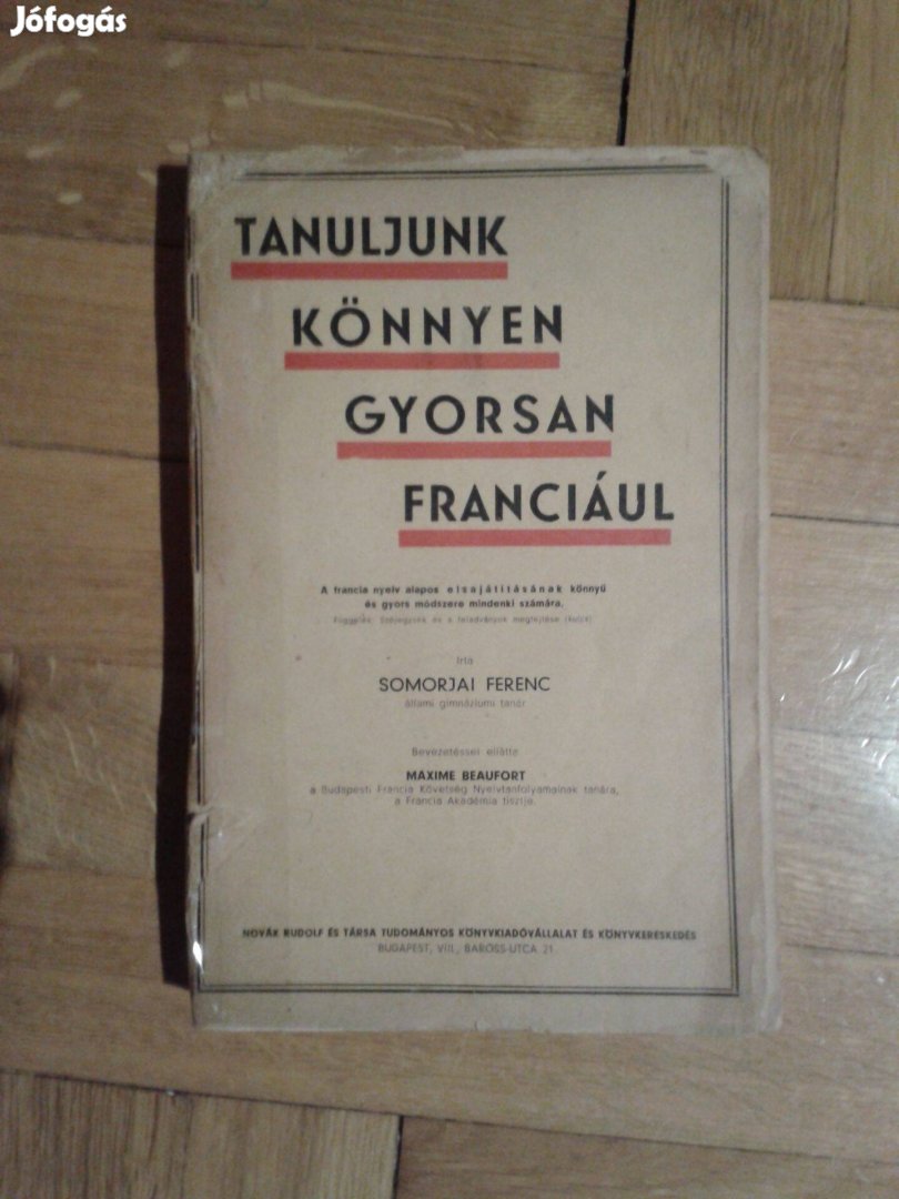 Tanuljunk könnyen gyorsan franciául